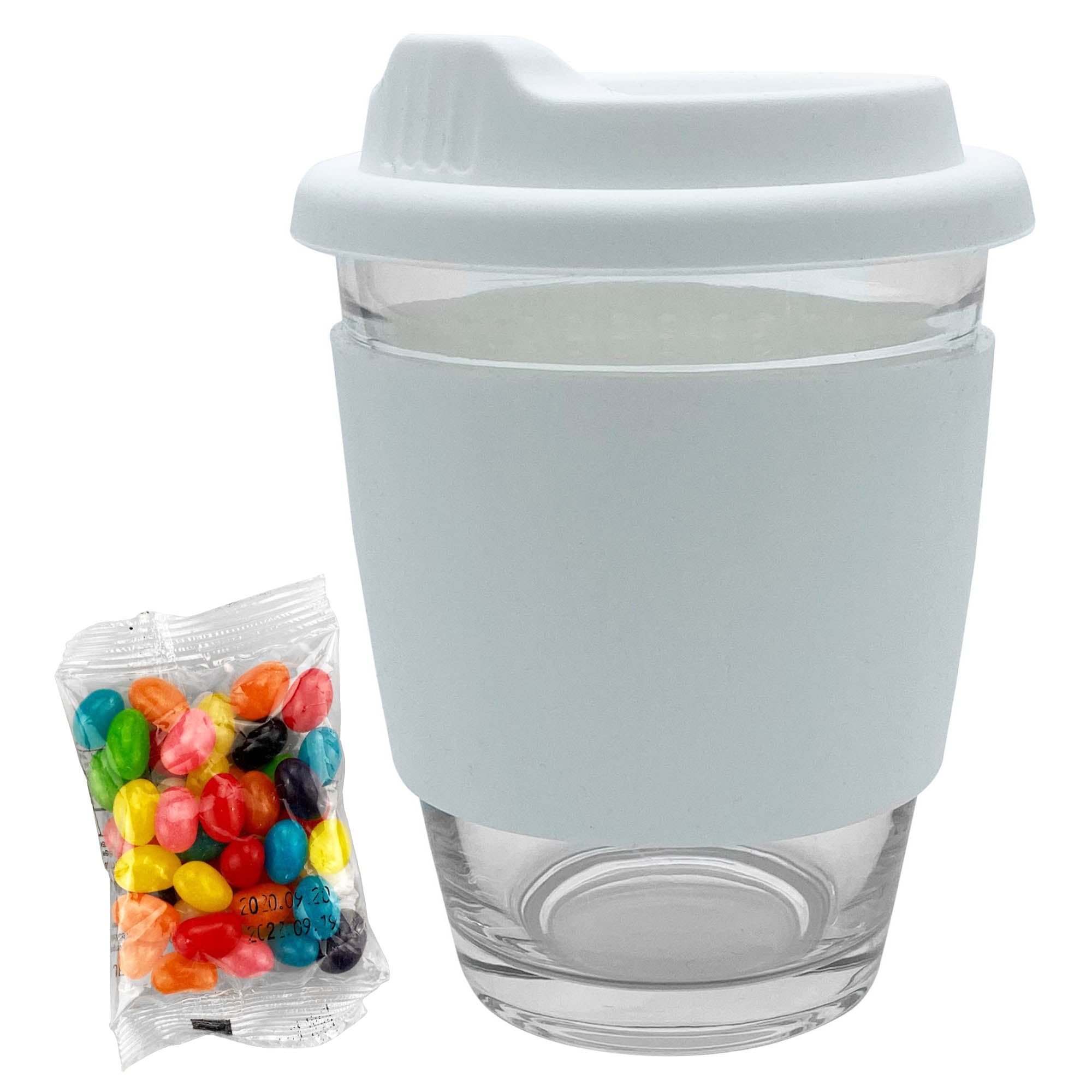 Jelly Bean In Carlo Glass Coffee Cup - Simply Merchandise