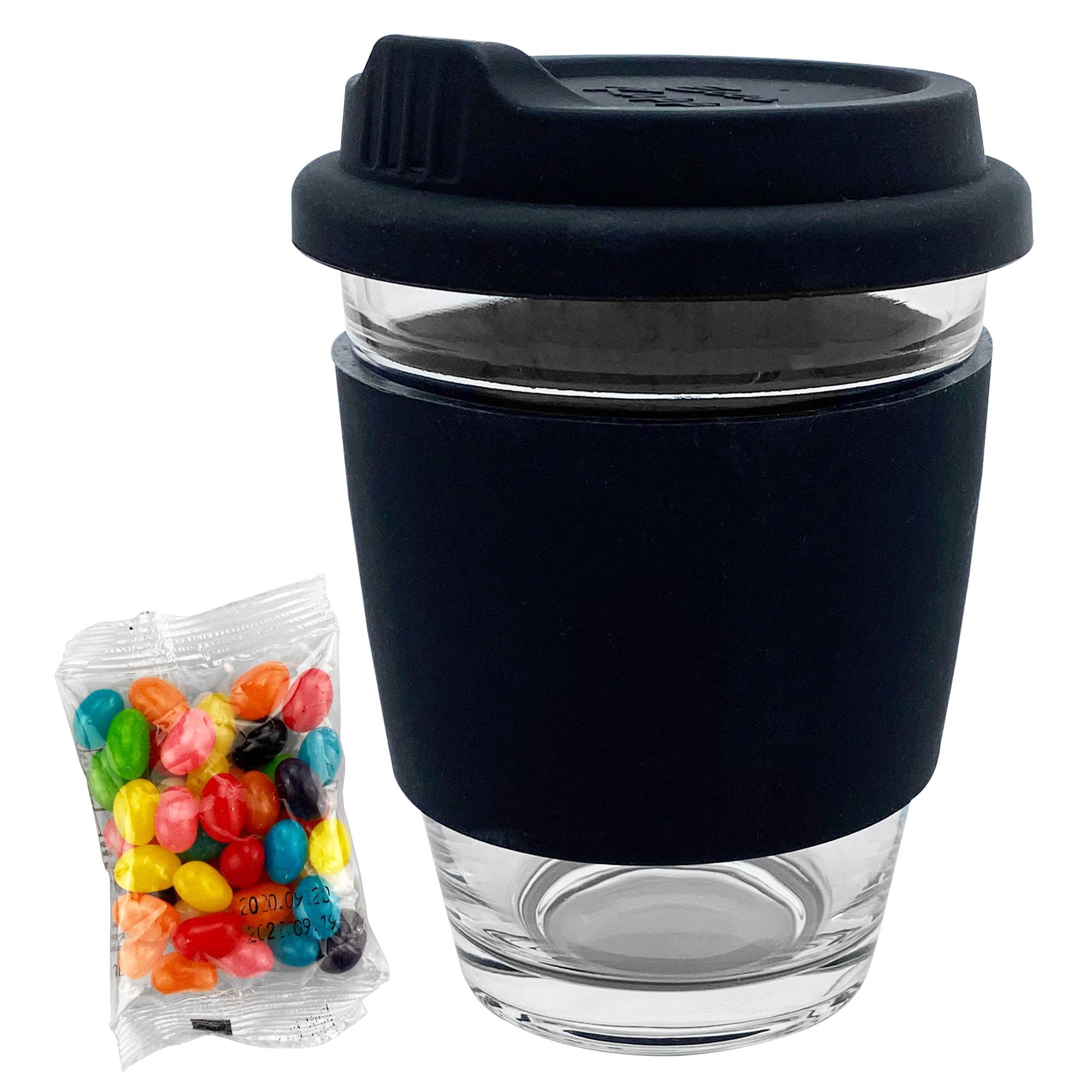 Jelly Bean In Carlo Glass Coffee Cup - Simply Merchandise