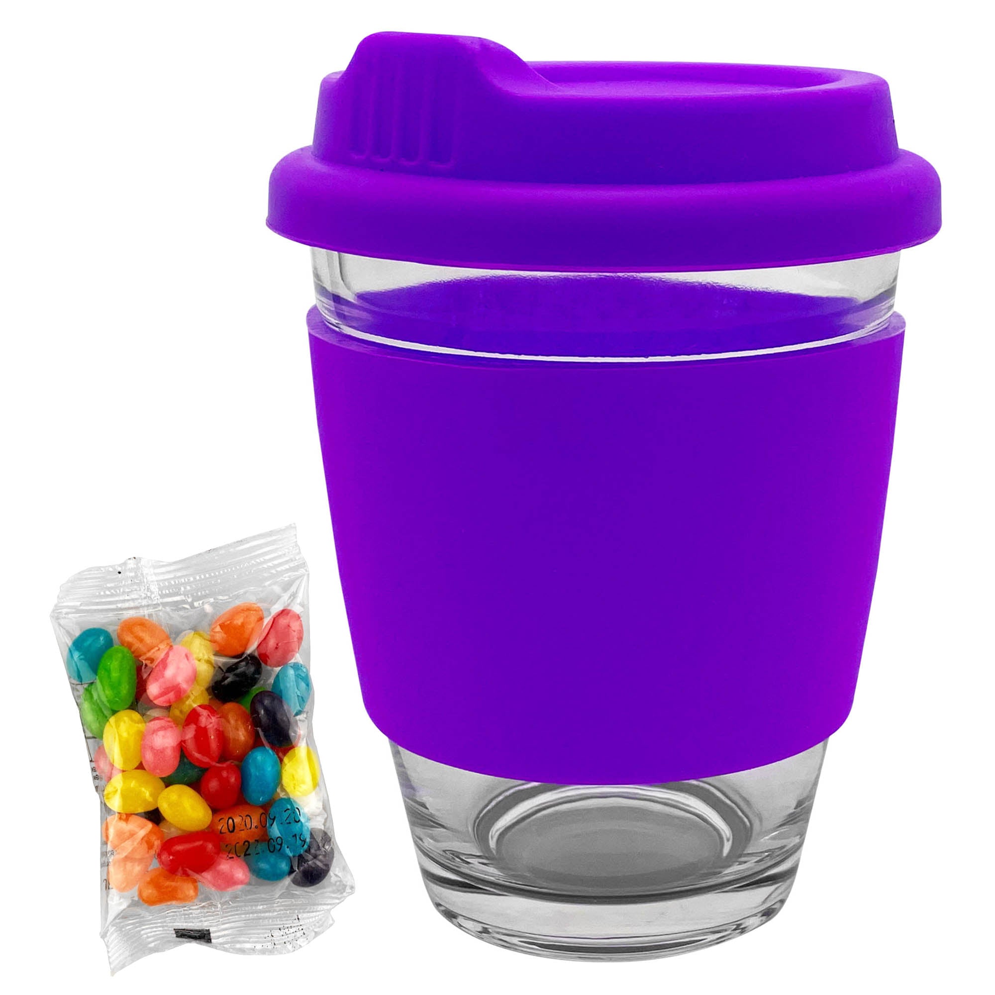 Jelly Bean In Carlo Glass Coffee Cup - Simply Merchandise