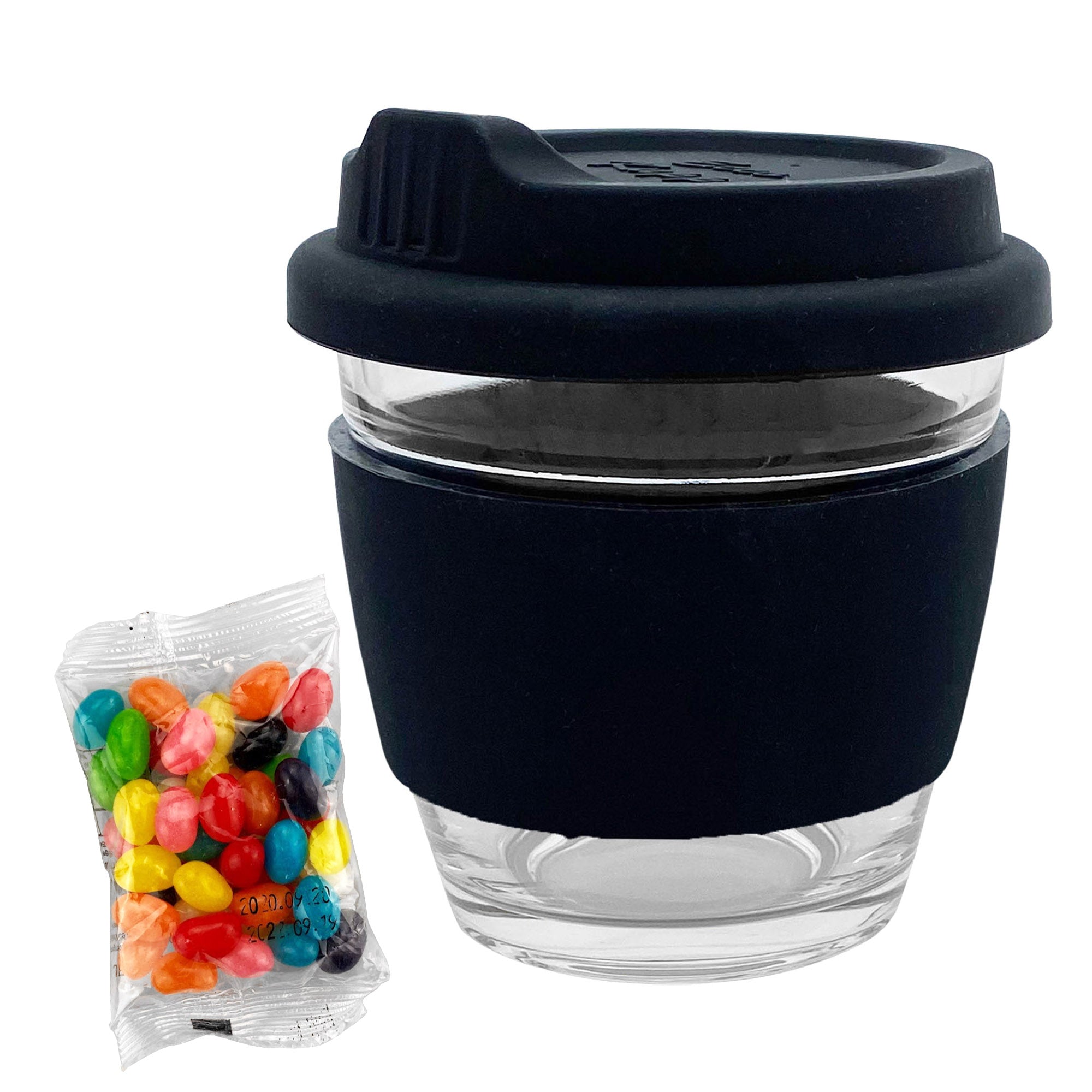 Jelly Bean In Venice Glass Coffee Cup - Simply Merchandise
