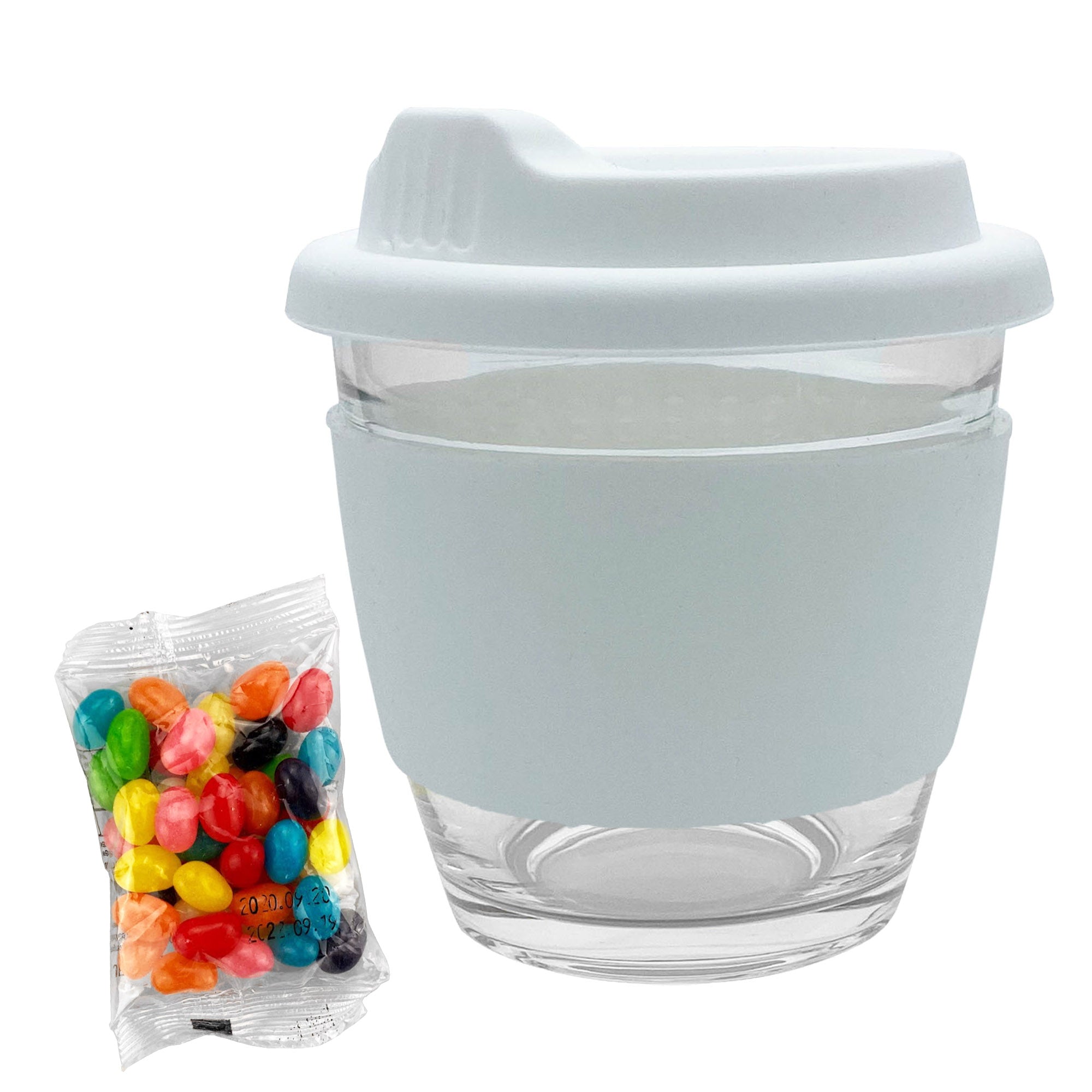 Jelly Bean In Venice Glass Coffee Cup - Simply Merchandise