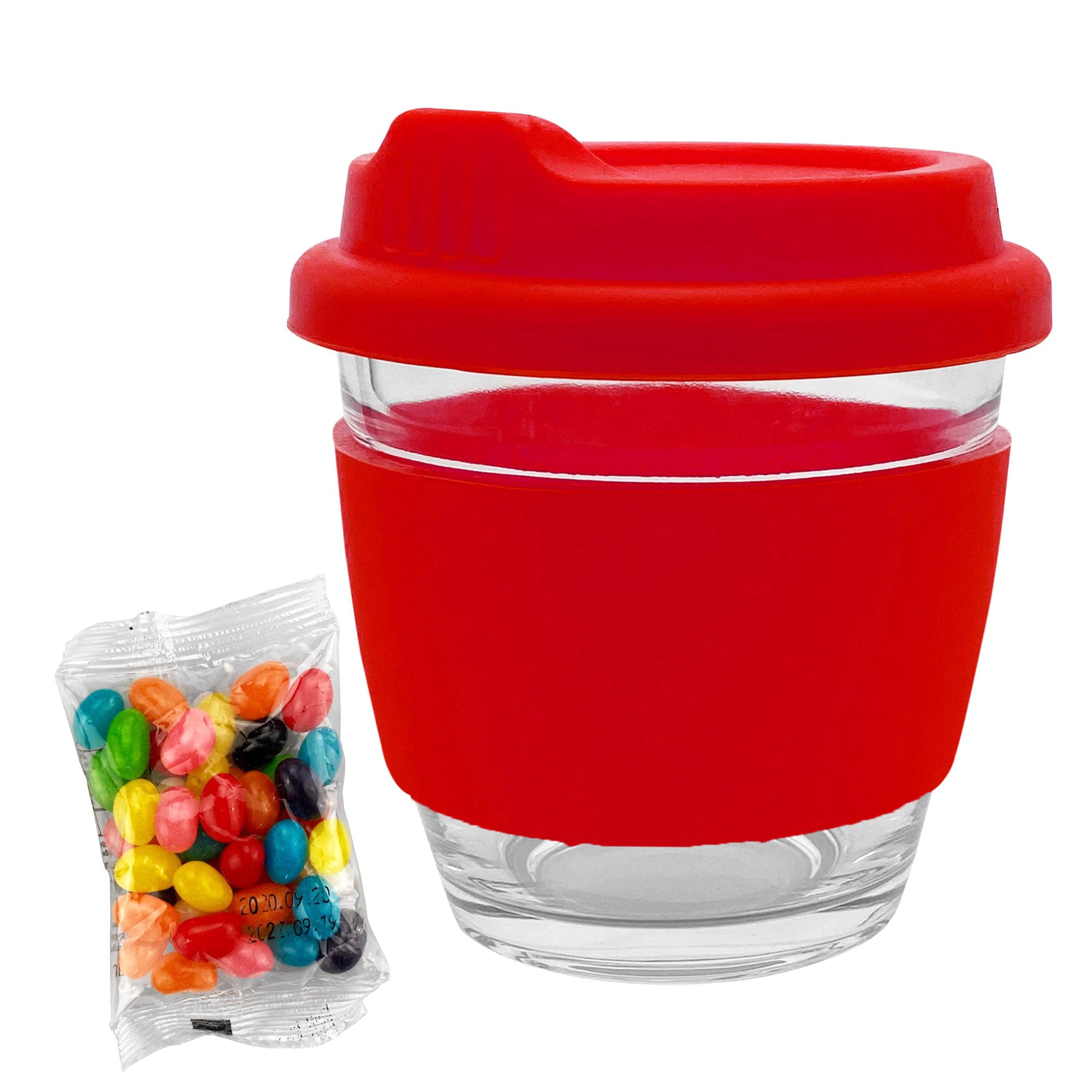 Jelly Bean In Venice Glass Coffee Cup - Simply Merchandise