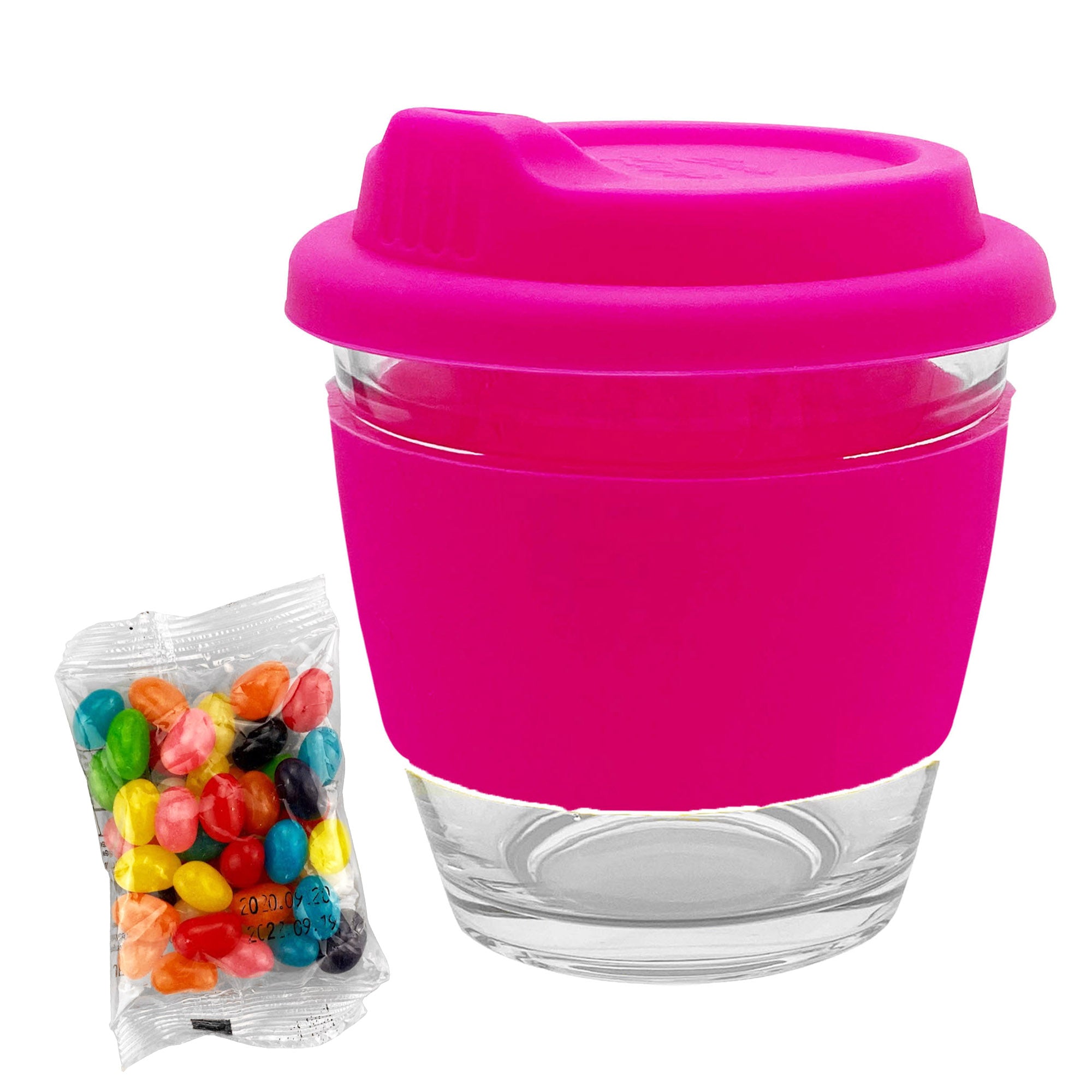 Jelly Bean In Venice Glass Coffee Cup - Simply Merchandise