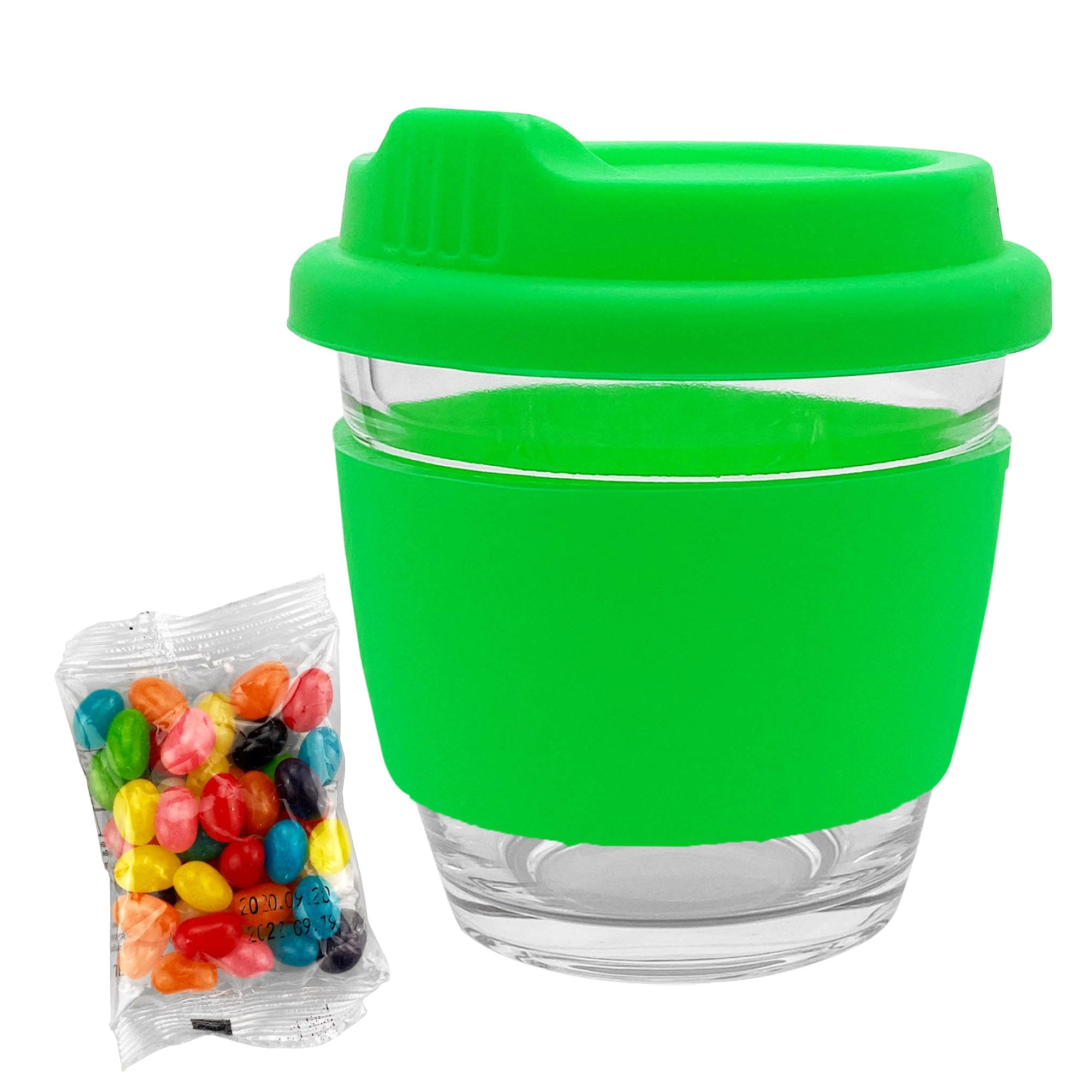 Jelly Bean In Venice Glass Coffee Cup - Simply Merchandise