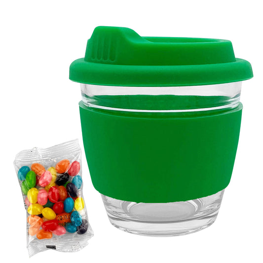 Jelly Bean In Venice Glass Coffee Cup - Simply Merchandise