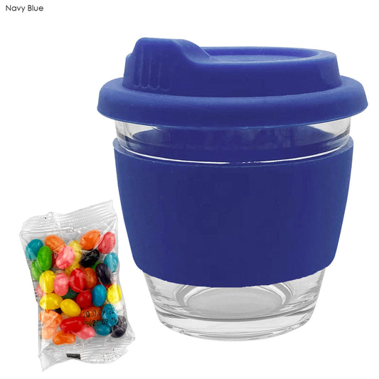 Jelly Bean In Venice Glass Coffee Cup - Simply Merchandise