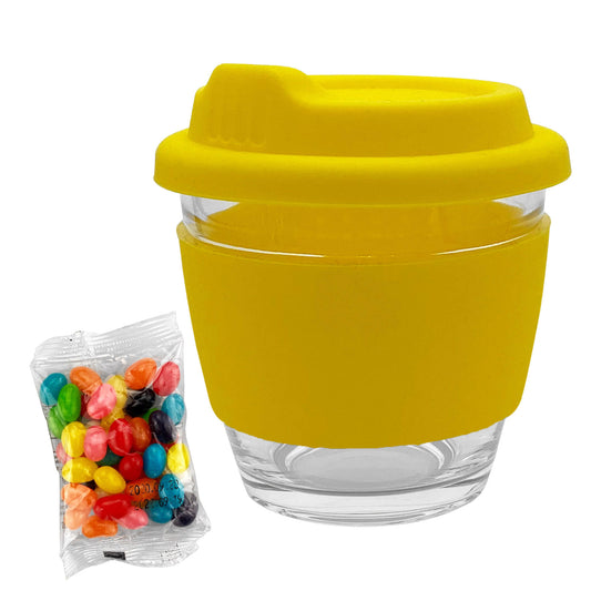 Jelly Bean In Venice Glass Coffee Cup - Simply Merchandise