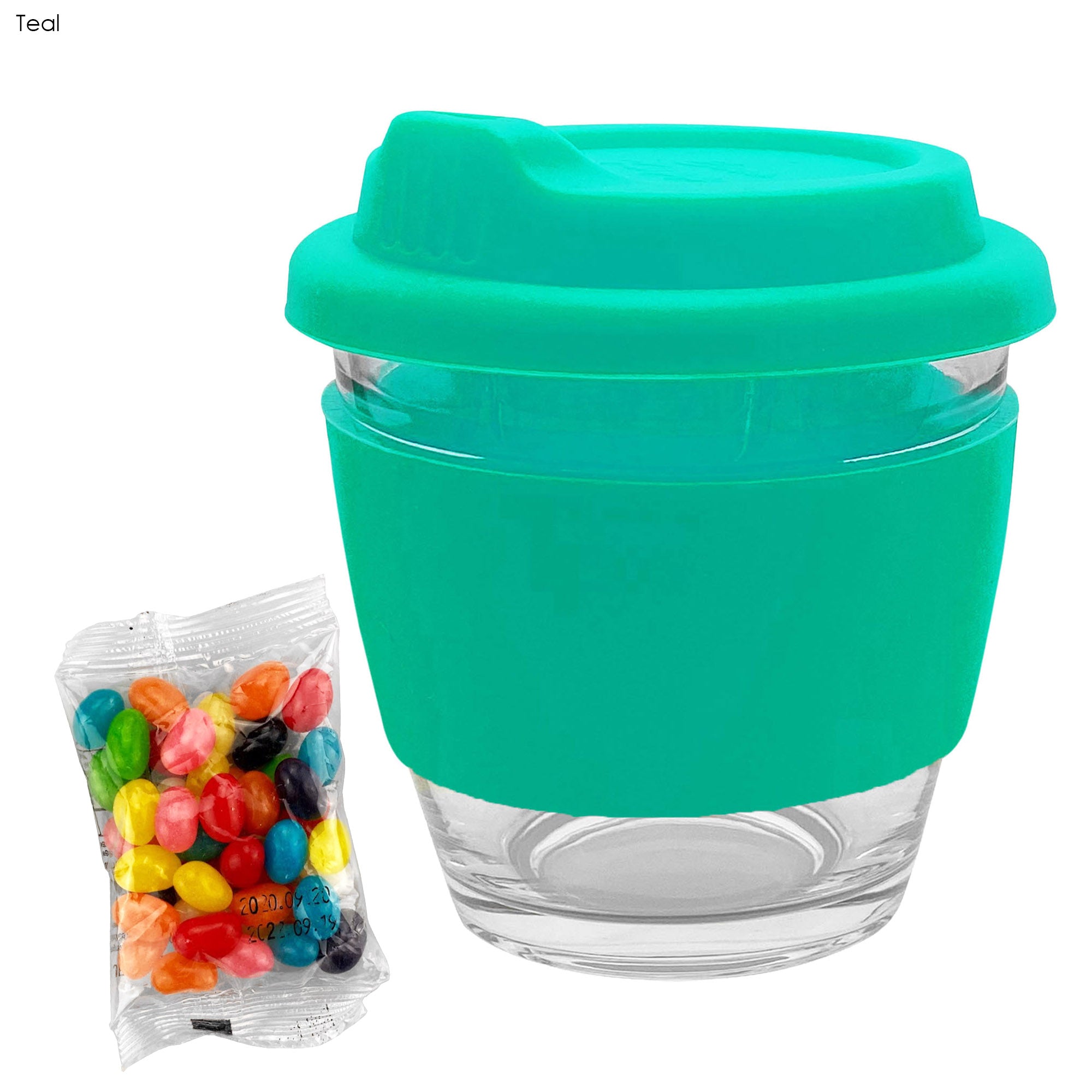Jelly Bean In Venice Glass Coffee Cup - Simply Merchandise