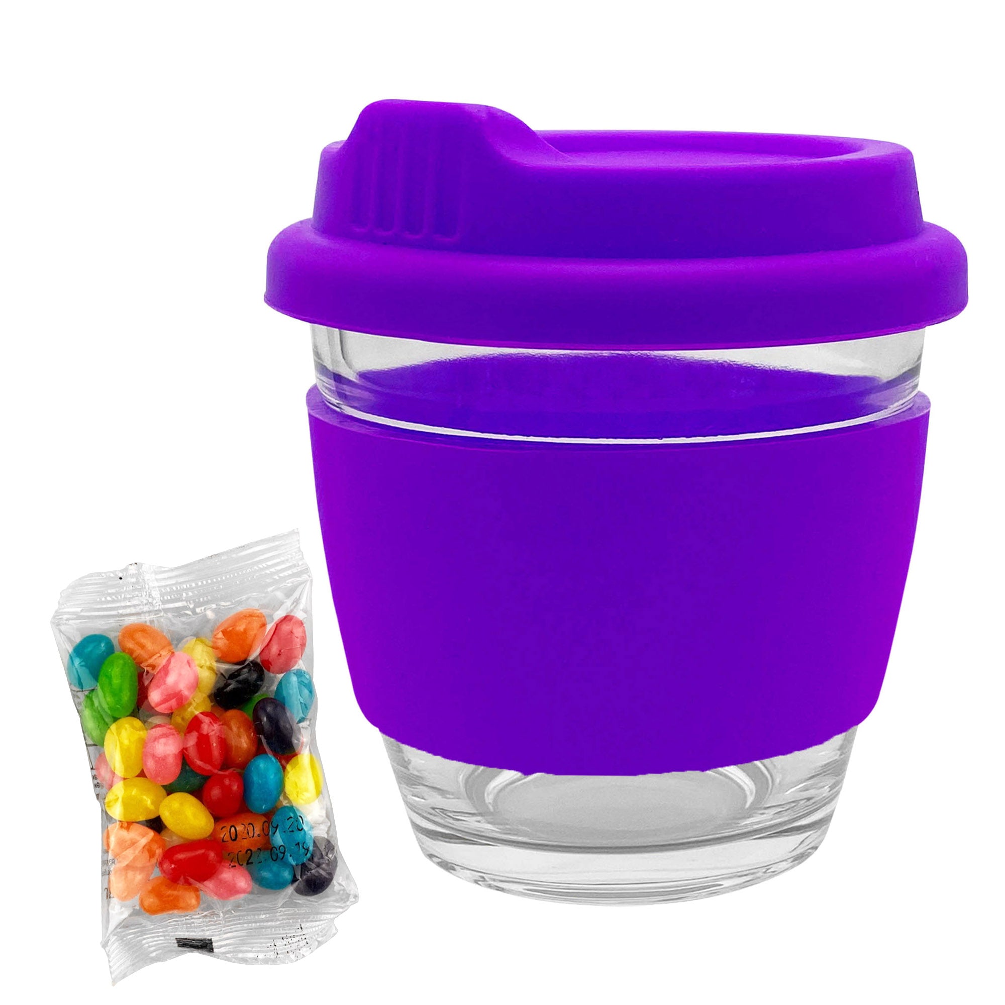 Jelly Bean In Venice Glass Coffee Cup - Simply Merchandise