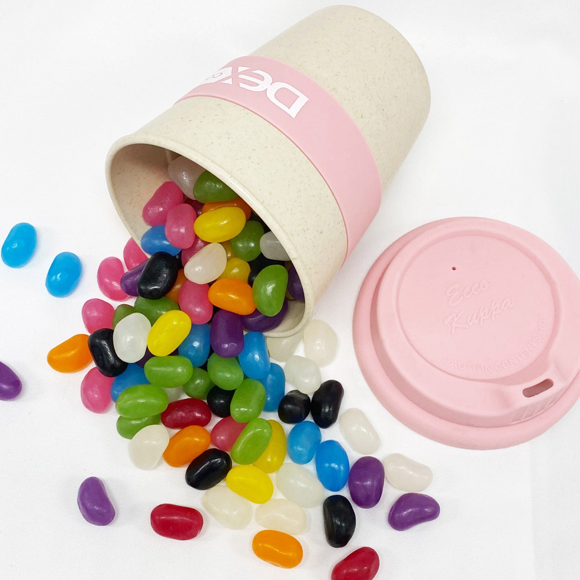 Jelly Bean In 8oz Bamboo Cup - Simply Merchandise