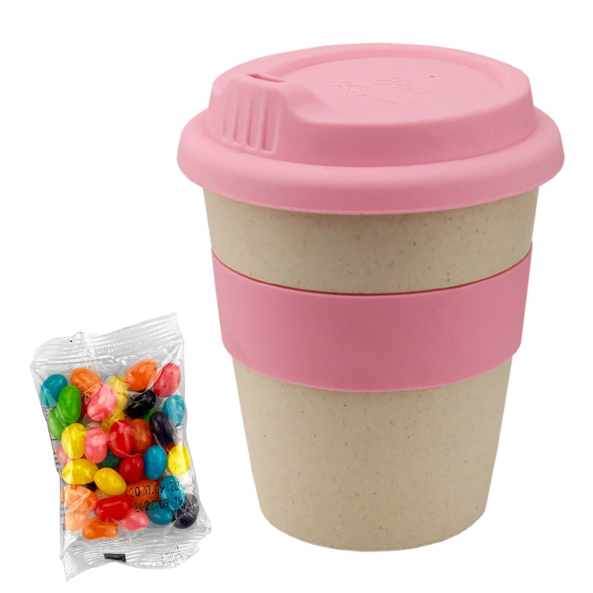 Jelly Bean In 8oz Bamboo Cup - Simply Merchandise