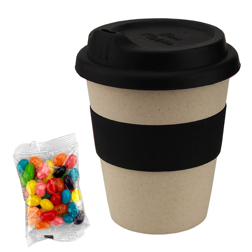 Jelly Bean In 8oz Bamboo Cup - Simply Merchandise