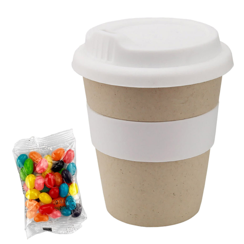 Jelly Bean In 8oz Bamboo Cup - Simply Merchandise