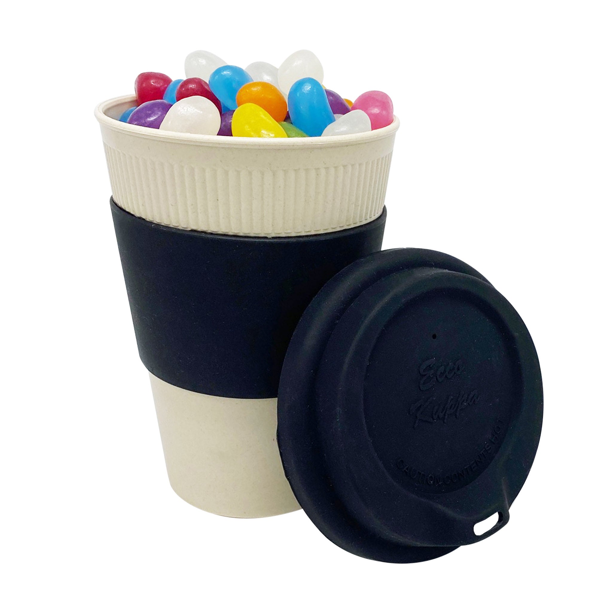 Jelly Bean In 12oz Bamboo Cup - Simply Merchandise