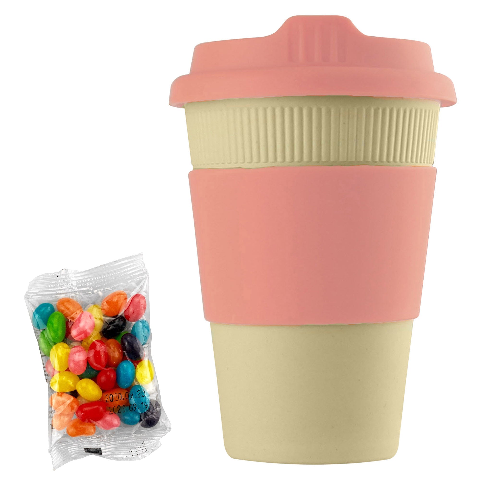 Jelly Bean In 12oz Bamboo Cup - Simply Merchandise