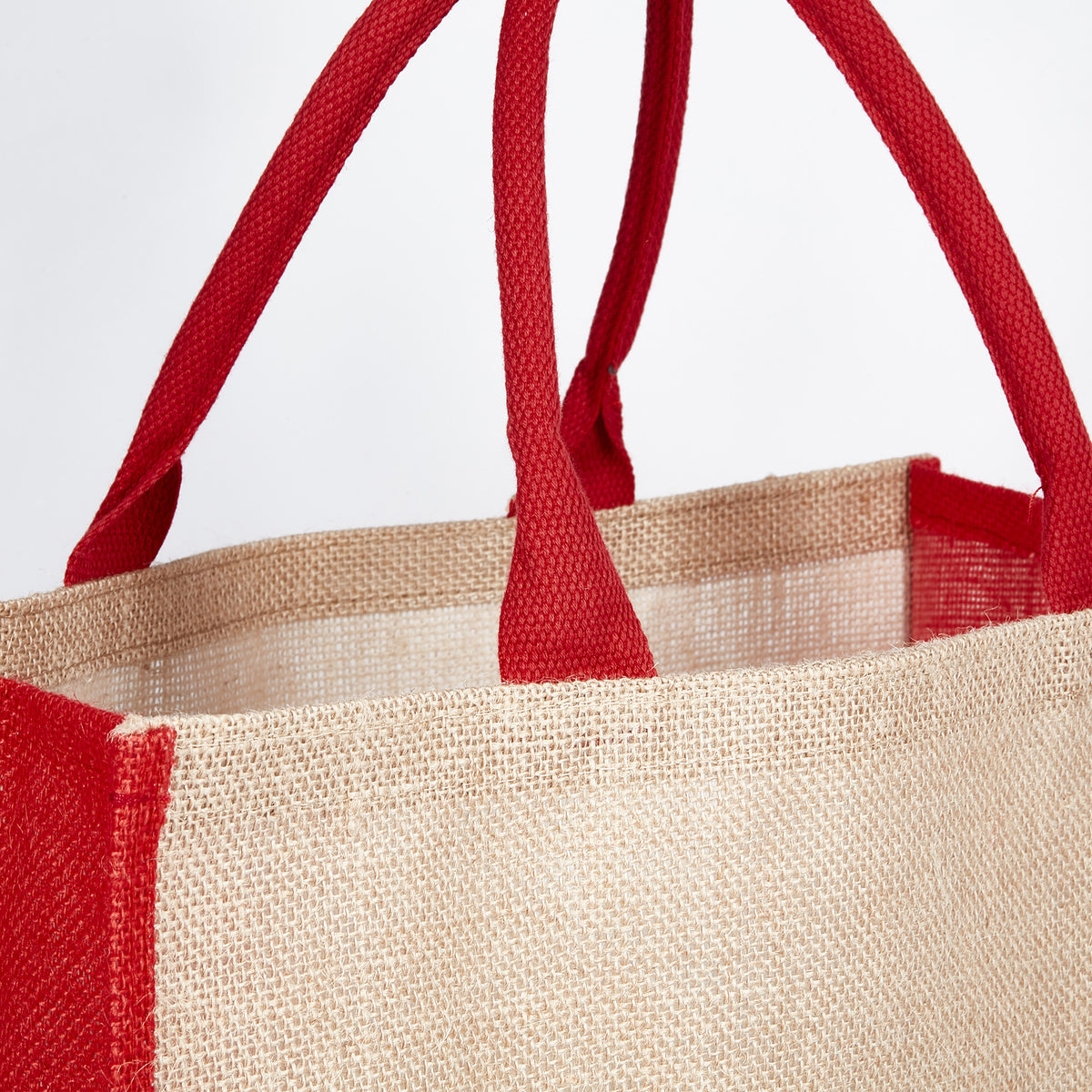 Jute Bag Coloured with custom branded logo - Simply Merchandise