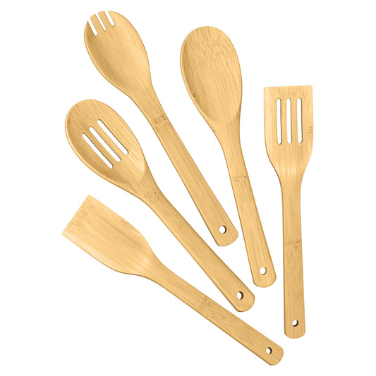 Serax Bamboo Cultery Set with custom branded logo - Simply Merchandise