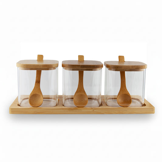 Kitchen Condiments Jars with custom branded logo - Simply Merchandise