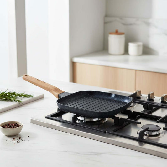 Gourmet Non-Stick Square Grill Pan - Simply Merchandise