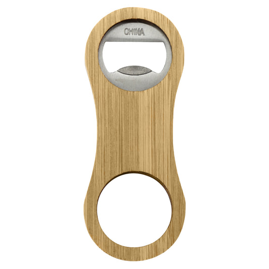 Intox Bamboo Bottle Opener Key Ring - Simply Merchandise