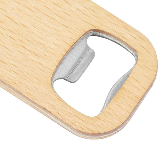 Bamboo Bar Bottle Opener Key Ring - Simply Merchandise