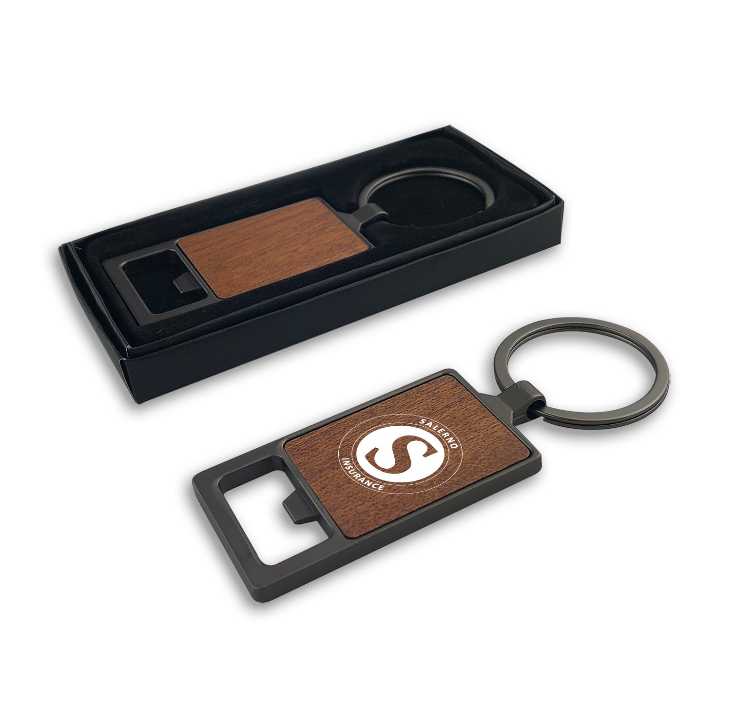 Autumn Wood Bottle Opener - Square - Simply Merchandise