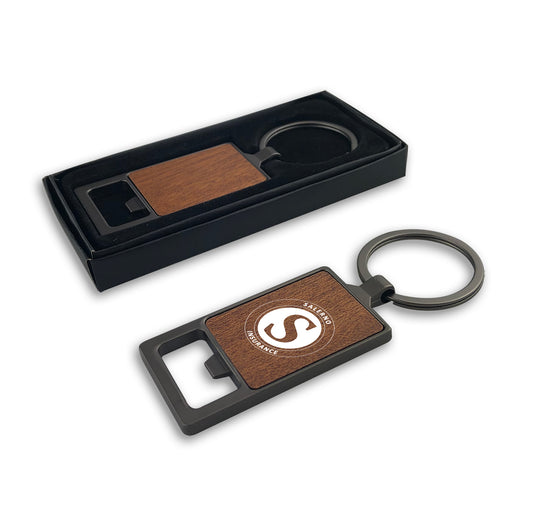 Autumn Wood Bottle Opener - Square - Simply Merchandise