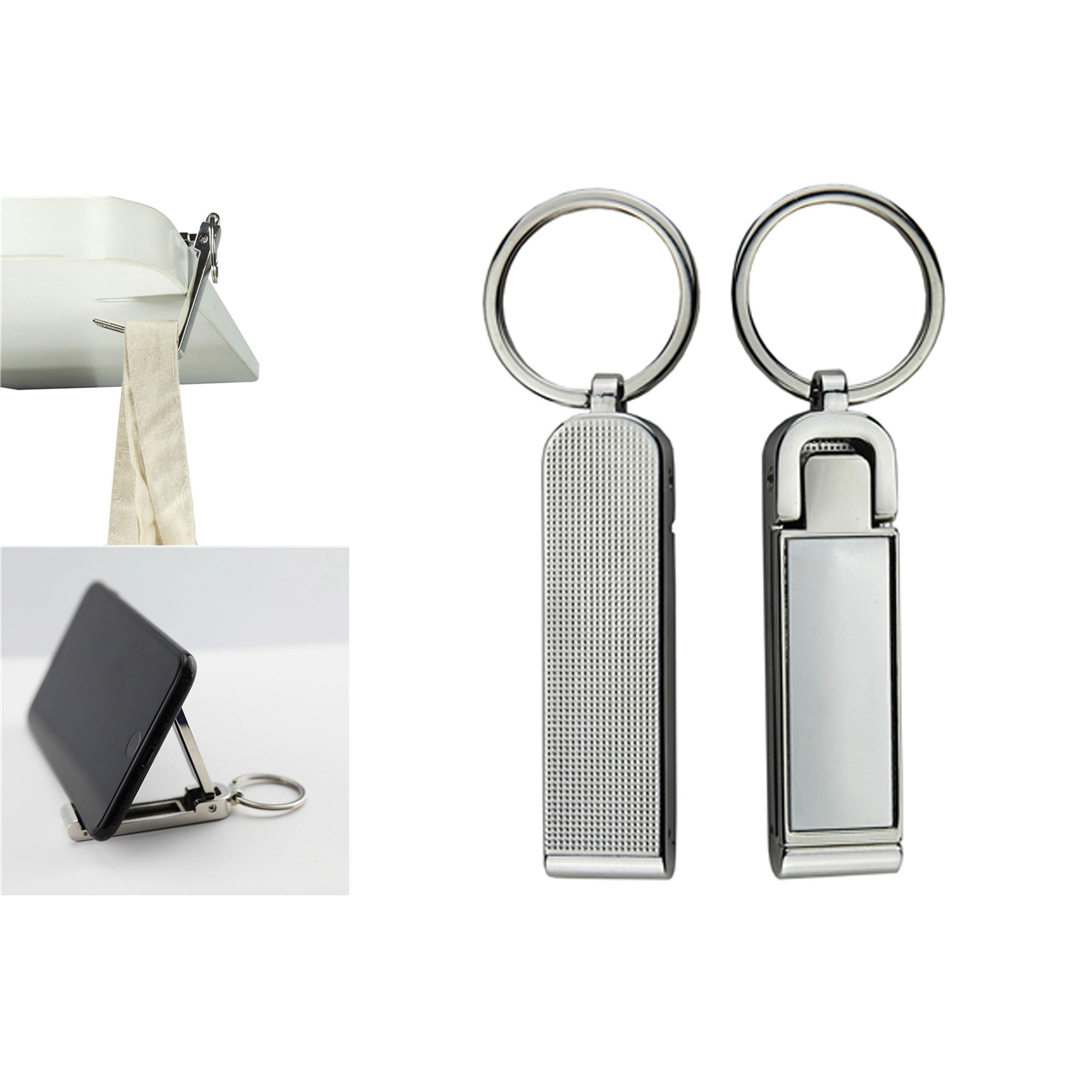 Mobile Stand and Hanger Key Ring - Simply Merchandise