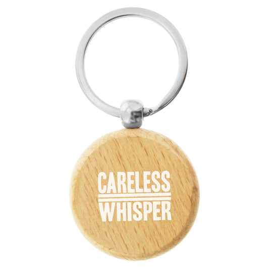 Wood Round Key Ring - Simply Merchandise