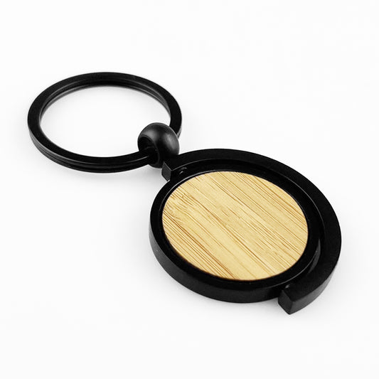 Thorndon Bamboo Key Ring - Simply Merchandise