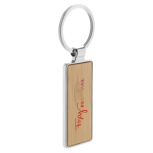 Bamboo Long Key Ring - Simply Merchandise