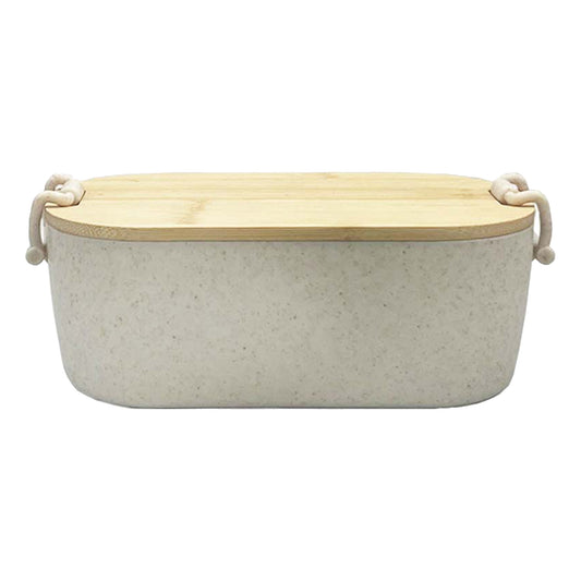 Handy Man Bamboo Lunch Box with custom branded logo - Simply Merchandise