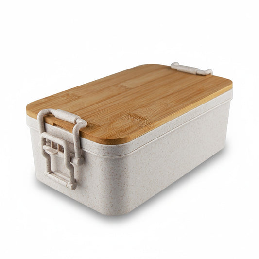 Bamboo Stack &amp; Go Lunch Box - Simply Merchandise