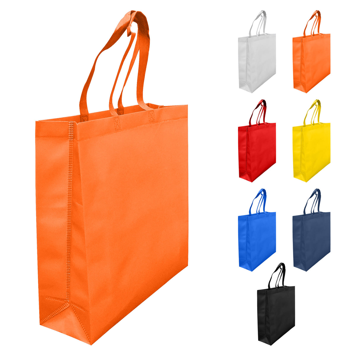 Laminated Non Woven Bag with Large Gusset with custom branded logo - Simply Merchandise