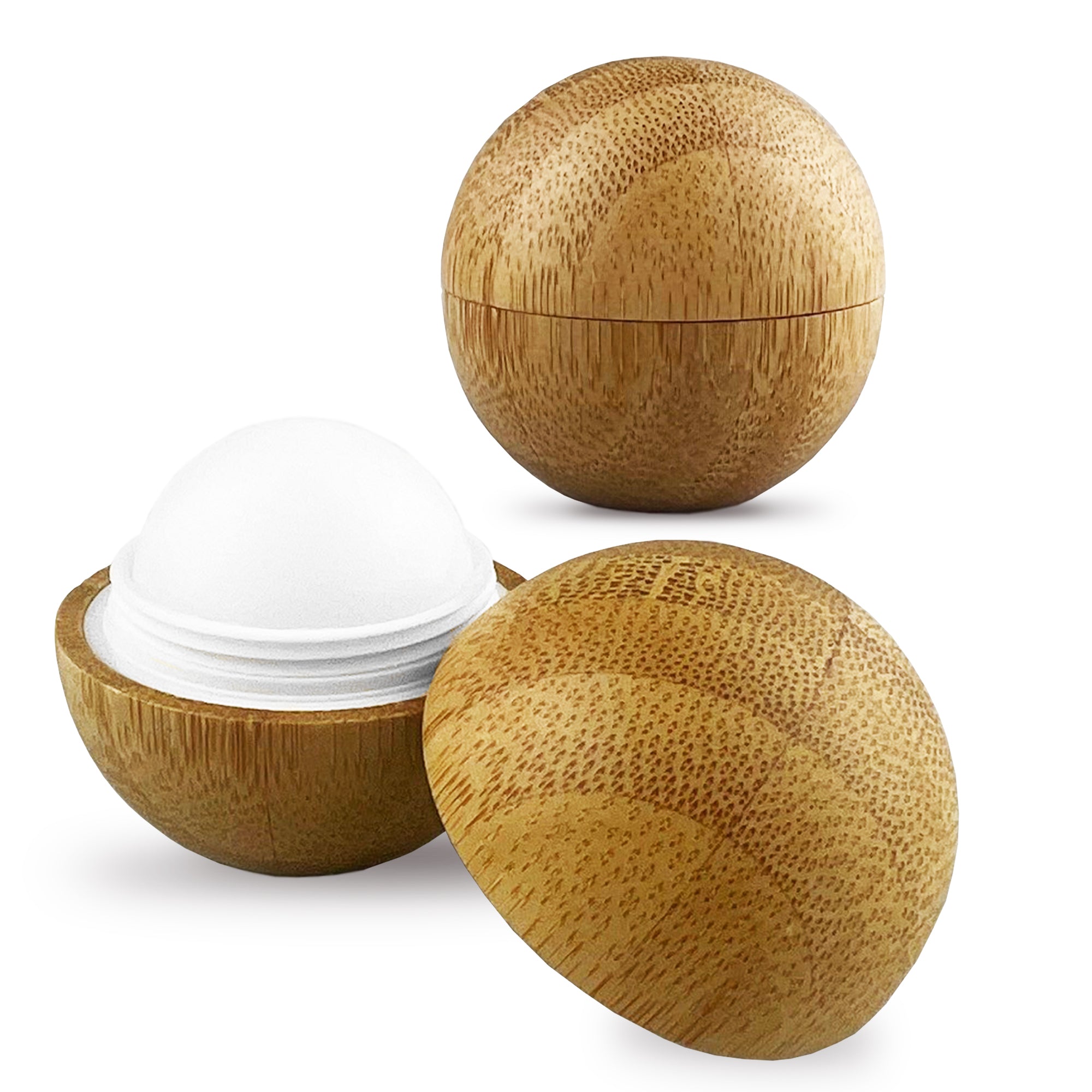 Bamboo Lip Balm Ball - Simply Merchandise