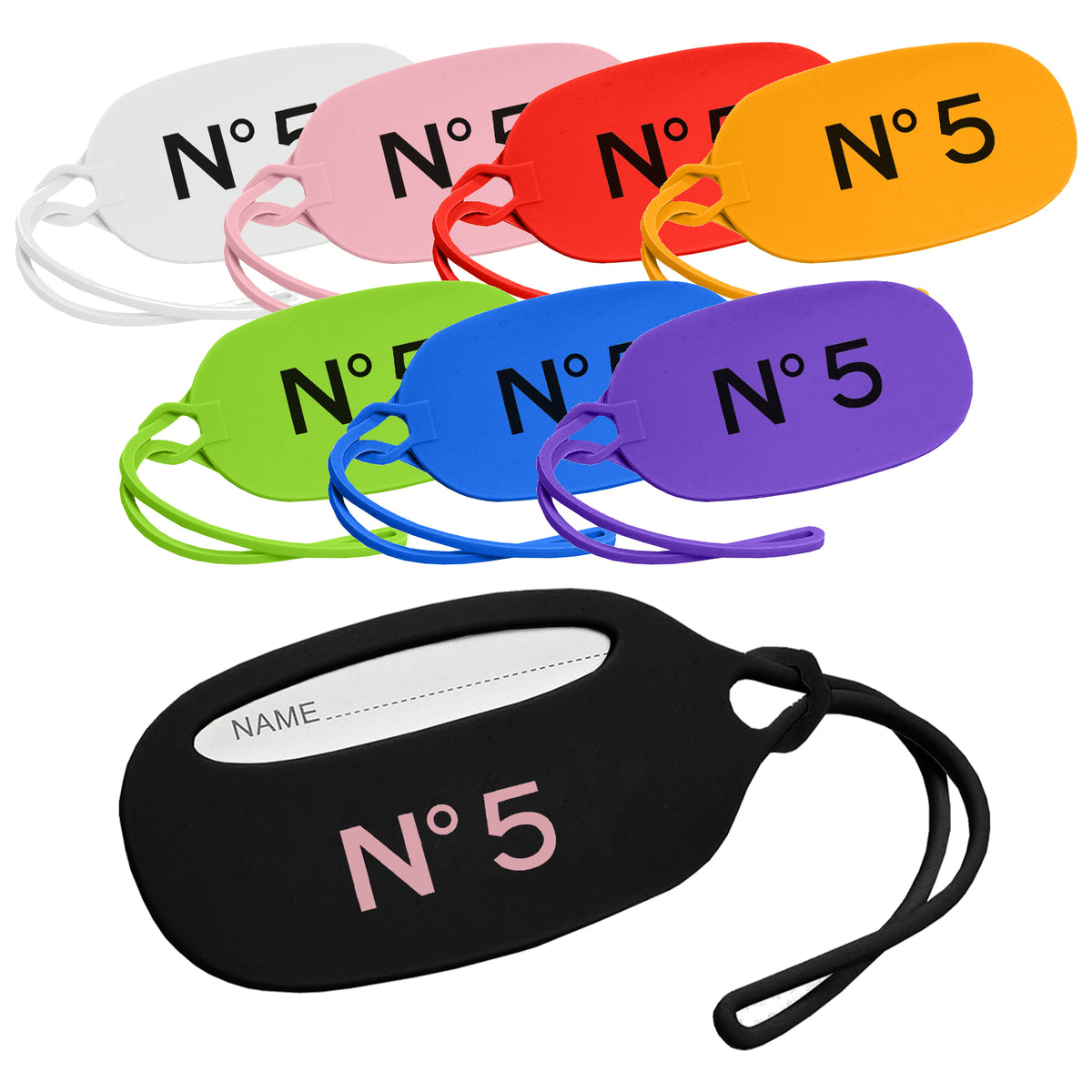 Danta Silicon Luggage Tag with custom branded logo - Simply Merchandise