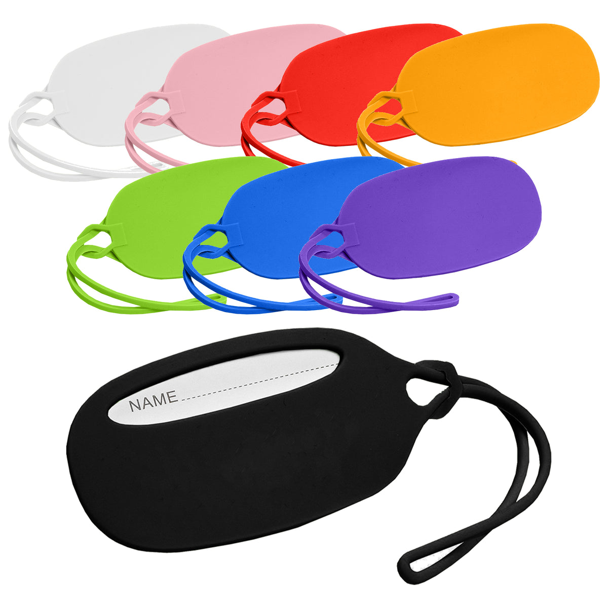 Danta Silicon Luggage Tag with custom branded logo - Simply Merchandise