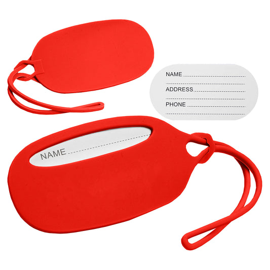Danta Silicon Luggage Tag with custom branded logo - Simply Merchandise