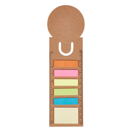 Bookmark Ruler Sticky Note Pad - Simply Merchandise