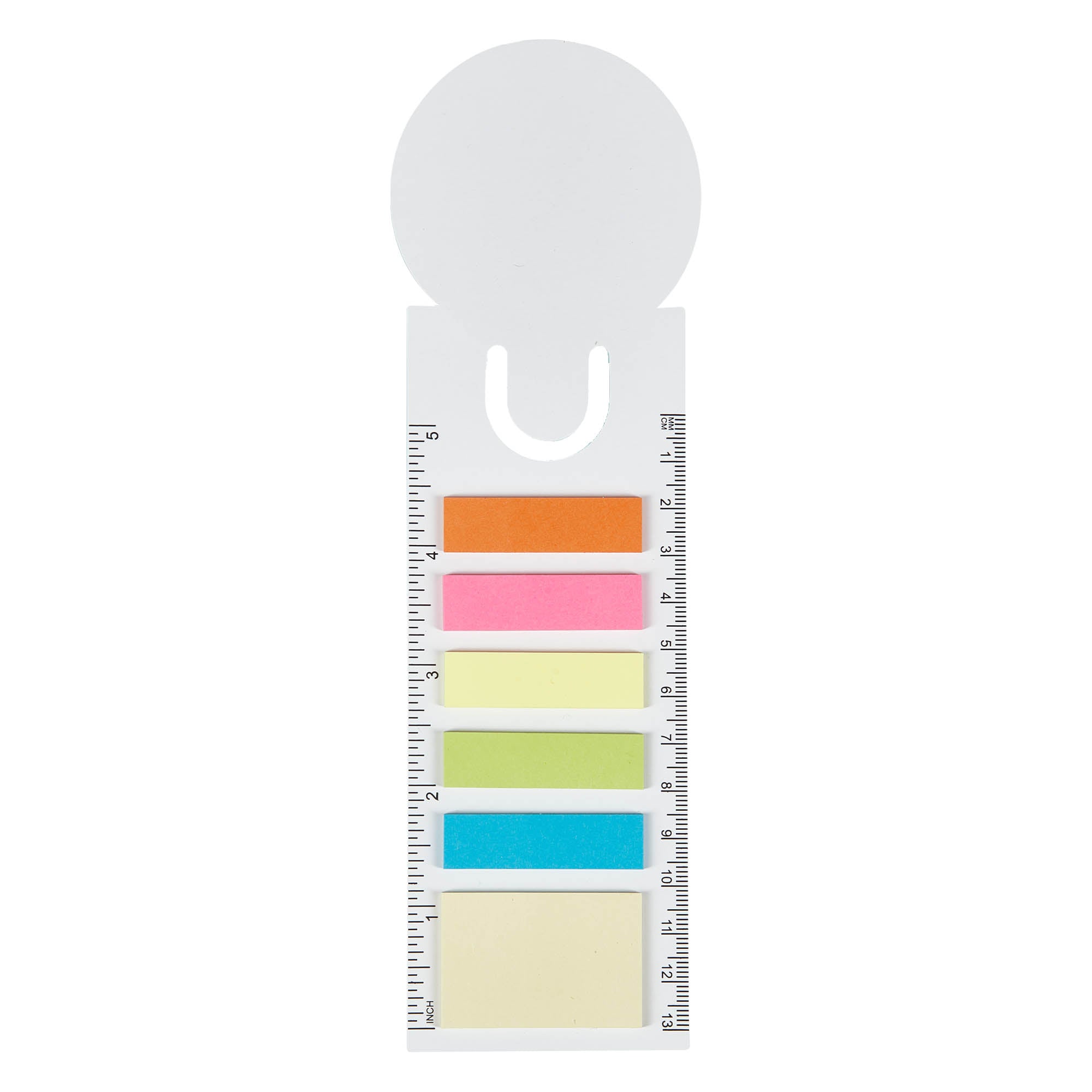 Bookmark Ruler Sticky Note Pad - Simply Merchandise