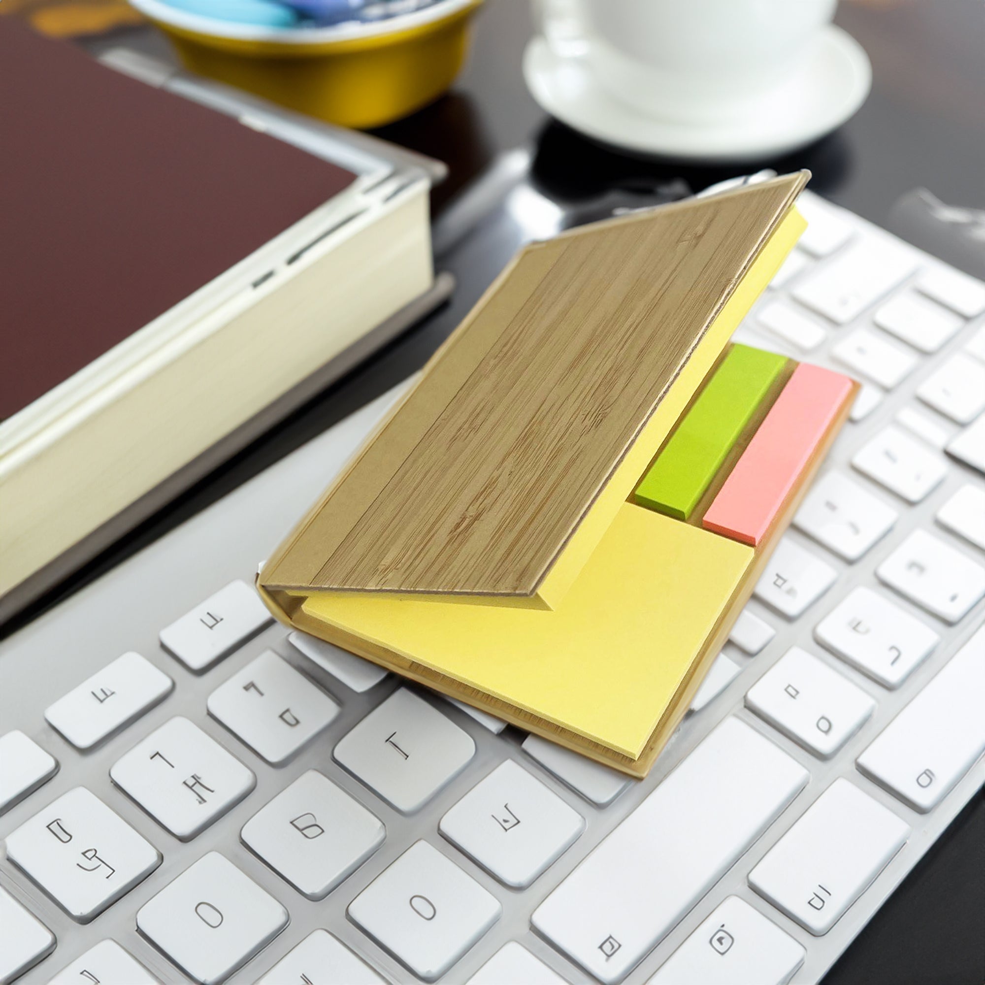 Santo Bamboo Sticky Note - Simply Merchandise