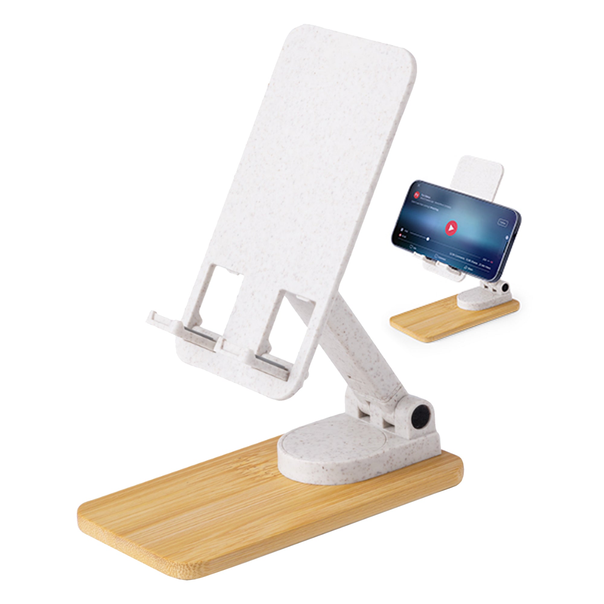 Lexi Bamboo Mobile Stand - Simply Merchandise