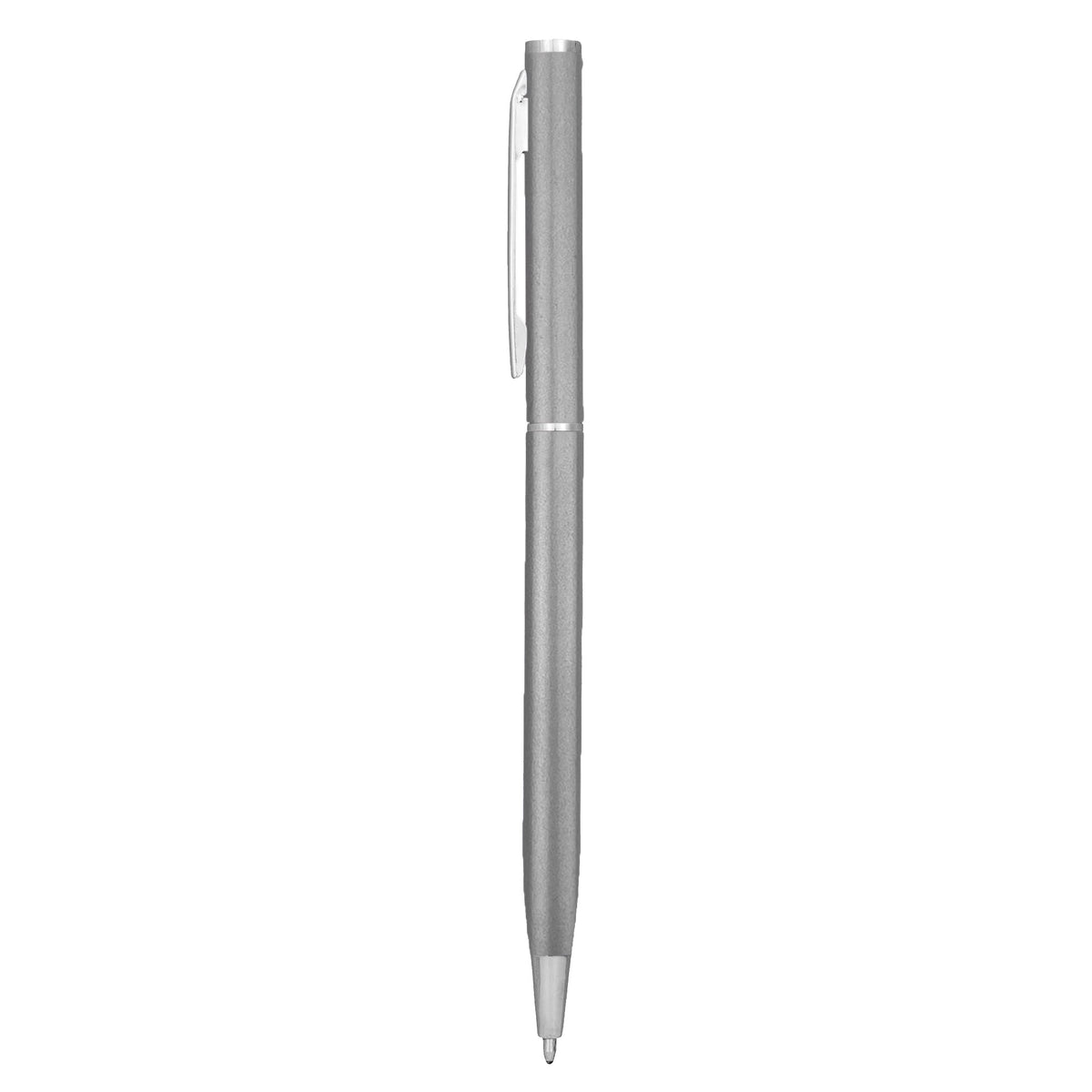 Berlino Metal Silver with custom branded logo - Simply Merchandise