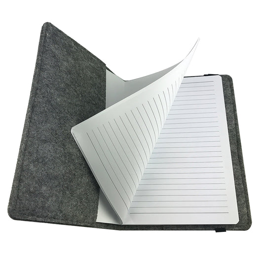 Allison A5 Felt Notebook - Simply Merchandise