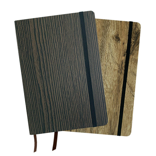 A5 Wood Look Notebook - Simply Merchandise