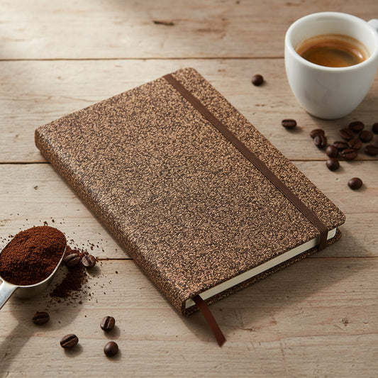 Coffee Grounds A5 Notebook - Simply Merchandise
