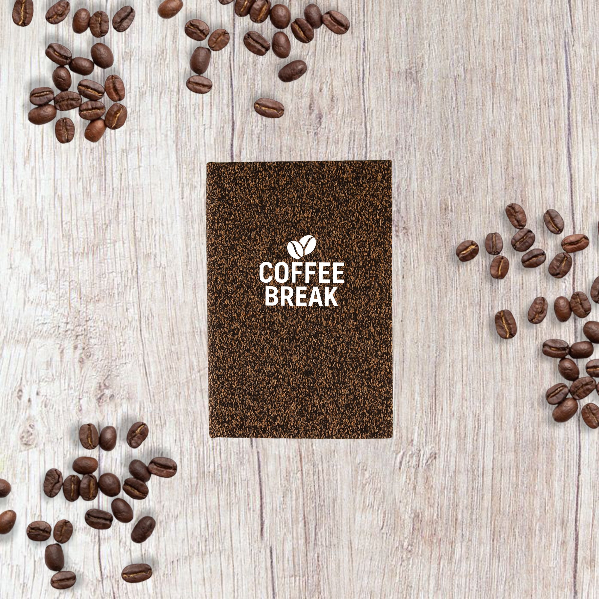 Coffee Grounds A6 Notebook - Simply Merchandise