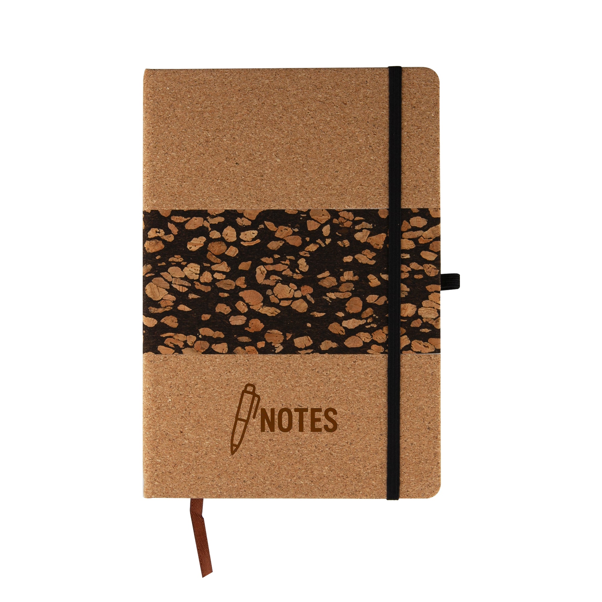 Cork and Coffee Grounds Notebook - Simply Merchandise