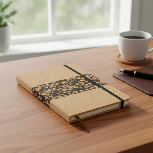 Cork and Coffee Grounds Notebook - Simply Merchandise
