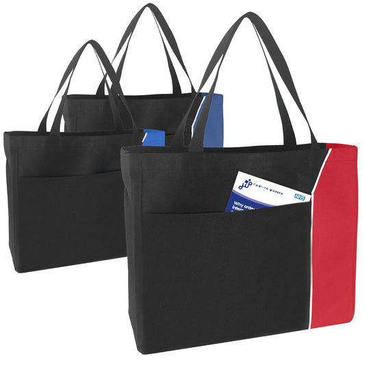 Nylon Shopper with custom branded logo - Simply Merchandise